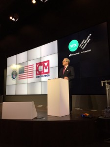 US Ambassador Kevin O'Malley at the VFX and Animation Summit